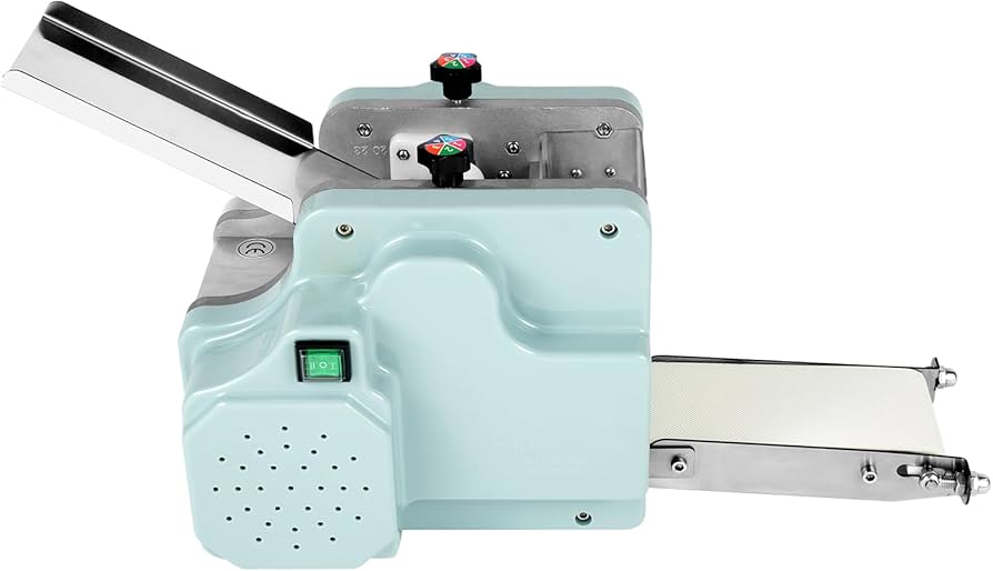 Amazon.com: 商用餃子皮機電動餃子包裝機義大利麵機餃子皮機110V 140W