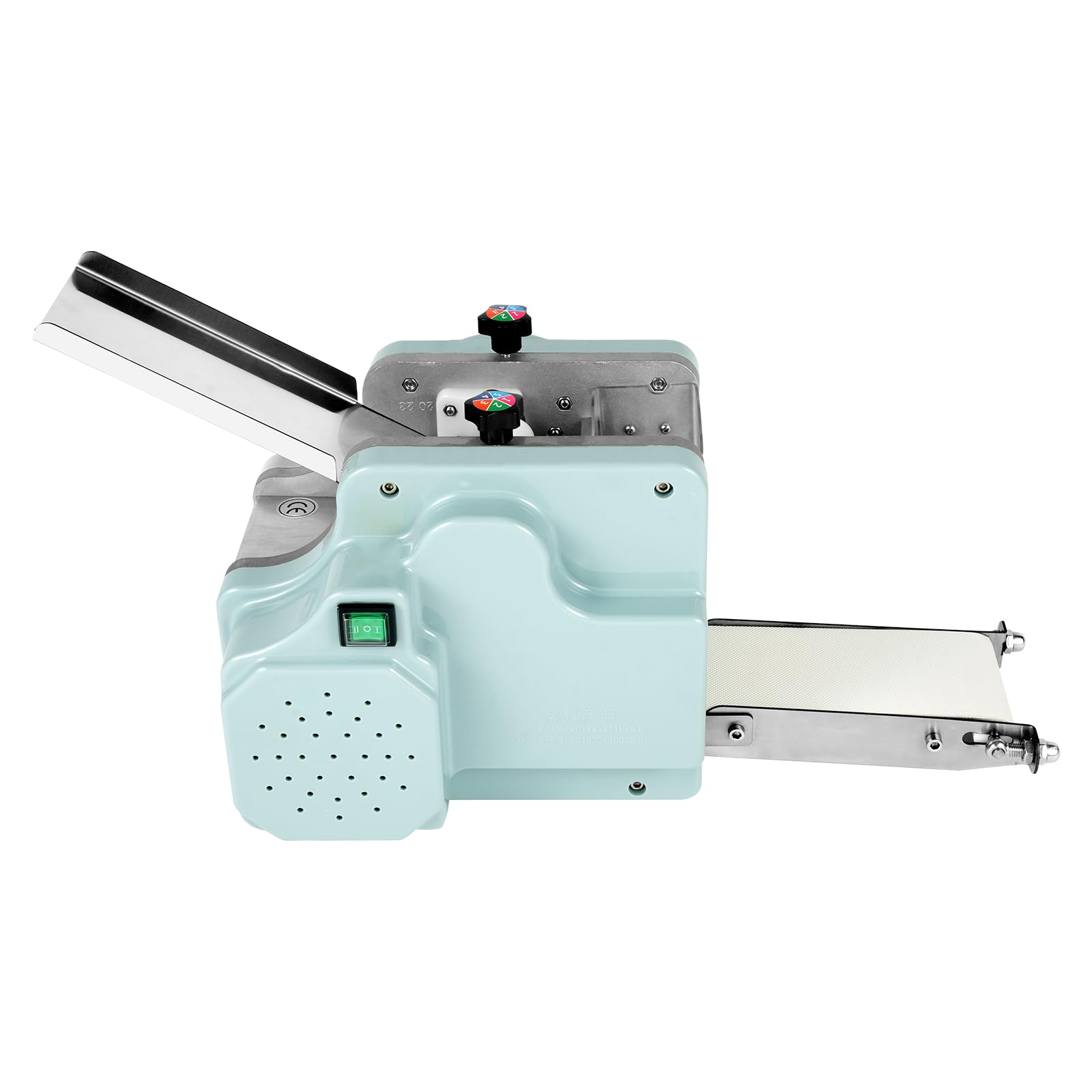 Amazon.com: 商用餃子皮機電動餃子包裝機義大利麵機餃子皮機110V 140W