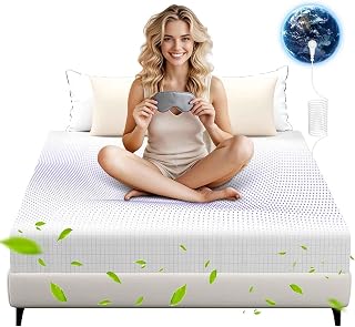 Fitted Grounded Sheets, Earthing Sheets- 90% Organic Cotton + 10% Pure Silver Fiber, Grounding Sheets King for Improved Sleep with Grounding Cord, Eye Mask, Outlet Tester(White, 76"x 80"x 13")