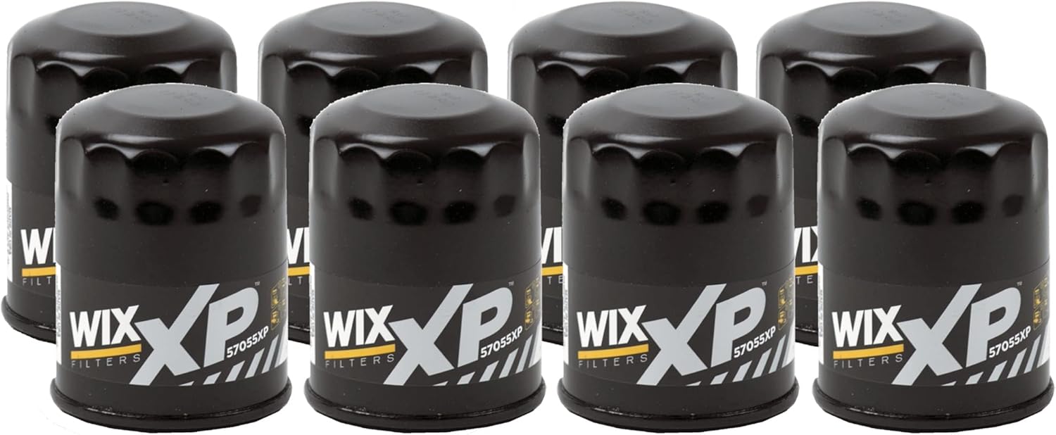 Set of 8 Engine Motor Oil Filters For Subaru Ascent Crosstrek Forester Impreza Legacy Outback XV 2.0XT Premium Touring 2.5i Limited Sport Base Hybrid XT Onyx Edition X H4 DOHC 16 Valve FI AWD