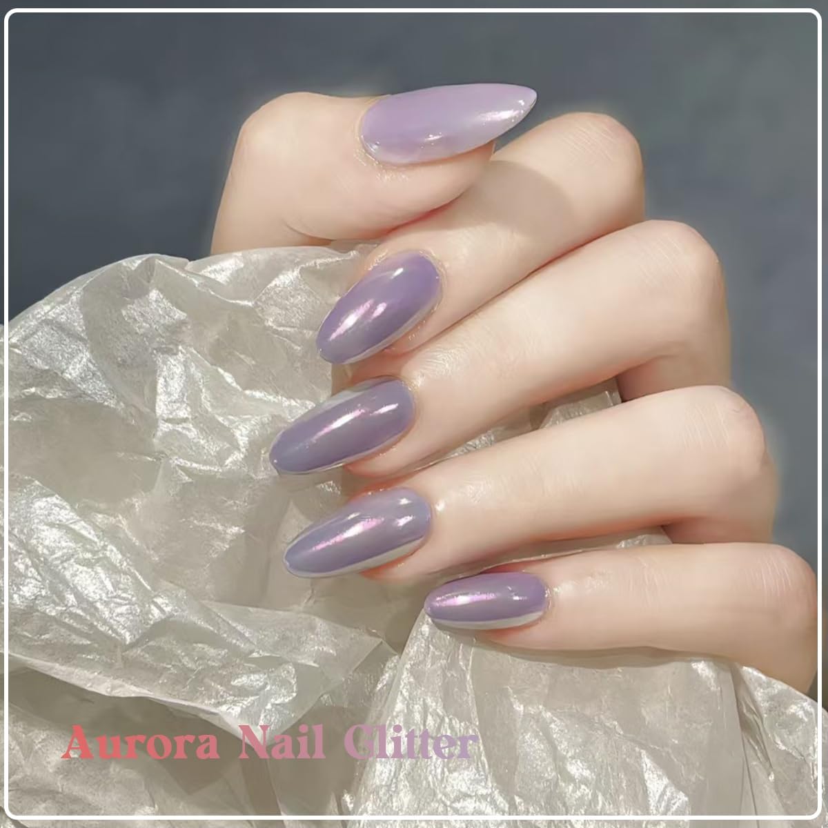 6 Colors Mermaid Chrome Nail Powder, Aurora Iridescent Pearl Art, Mirror Effect Pigment for Gel Polish, Glitter, Supplies for Women, Decoration, Design