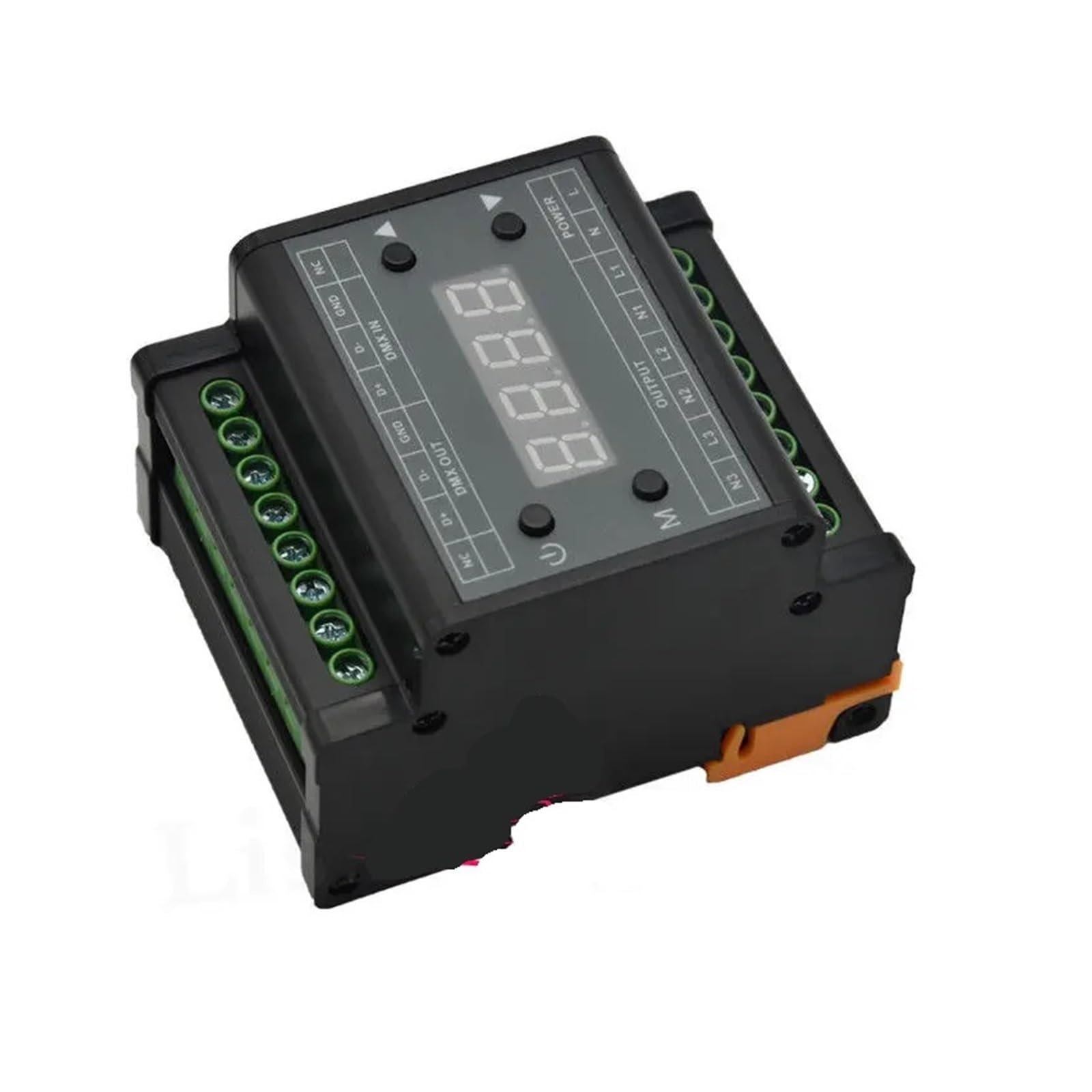 DMX302 Regulador LED Triac con 3 salidas independientes que eliminan parpadeos