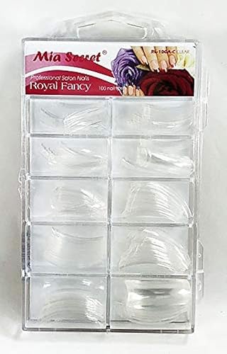 Mia Secret Royal Fancy - Puntas de uñas (transparentes)