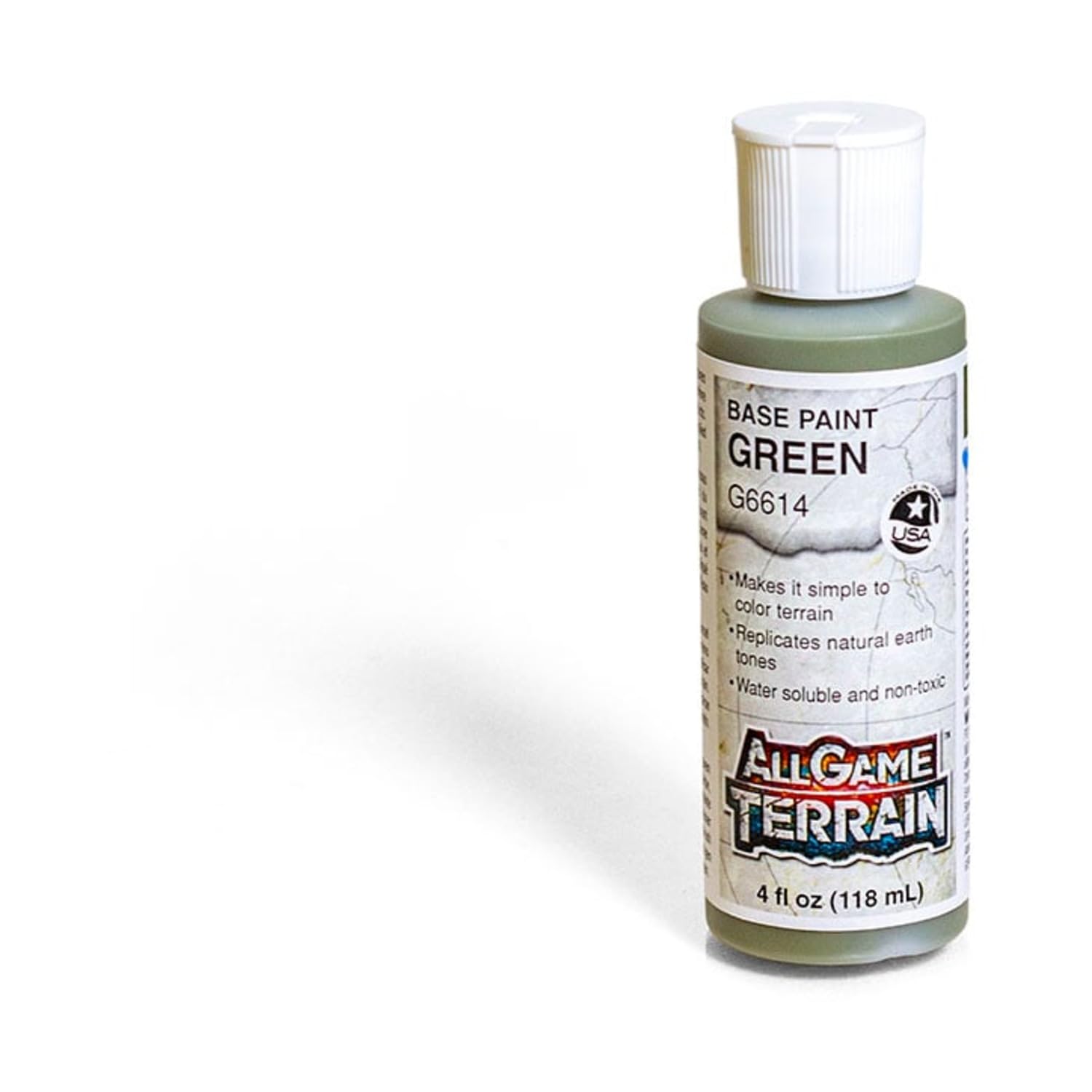 Woodland Scenics All Game Terrain 6614 Green Base Paint Wargaming Miniature Base & Diorama