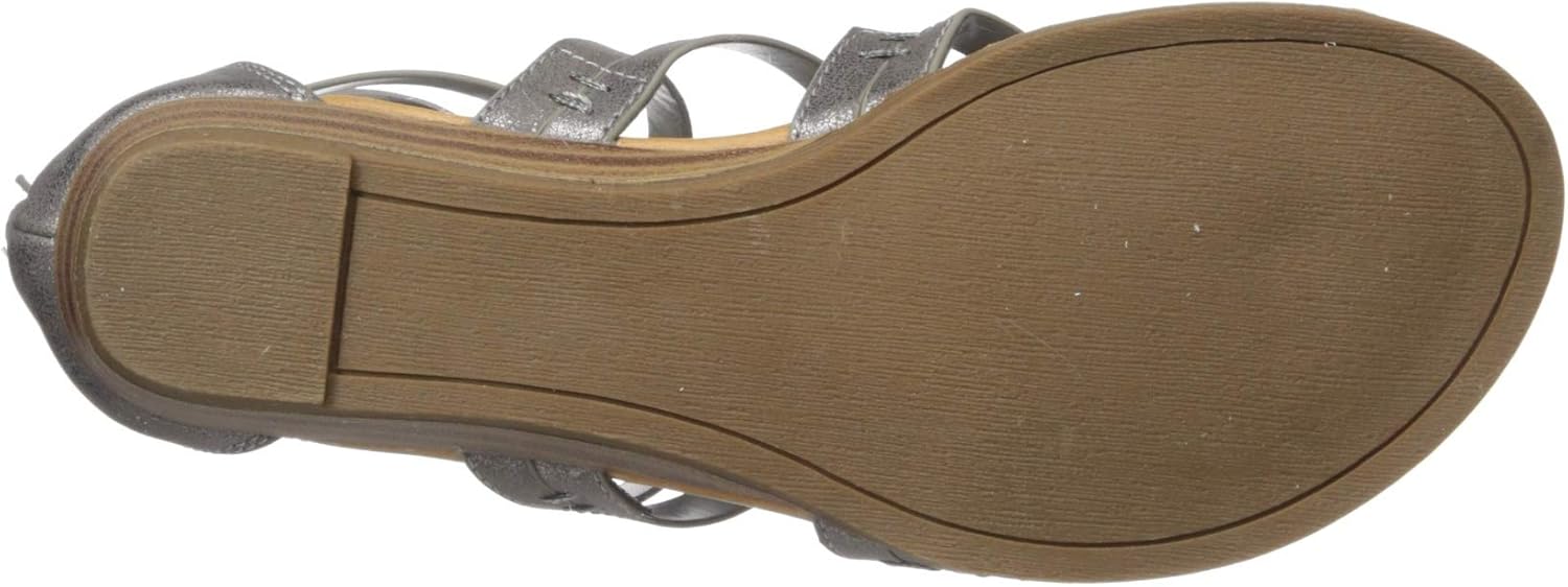 Blowfish Womens Bungalow Sandal 8 Pewter Cosmic Metallic