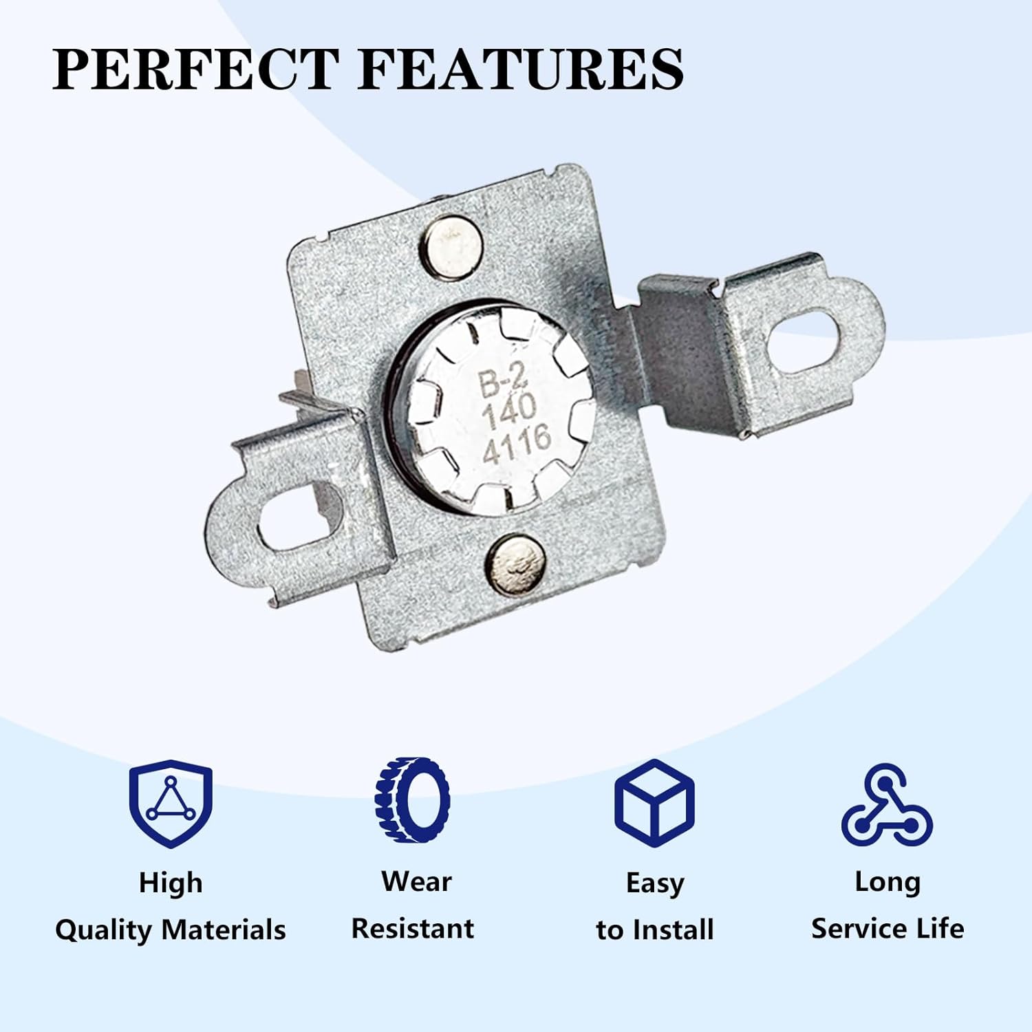 6931EL3003D 6931EL3001E Limit Thermostat & 6323EL2001B Thermistor & 6931EL3001F Dryer Thermostat Compatible with LG Electric Dryers Replaces AP4440975 1268366 6931EL3003E AH3530485 EA3530485 PS3530485