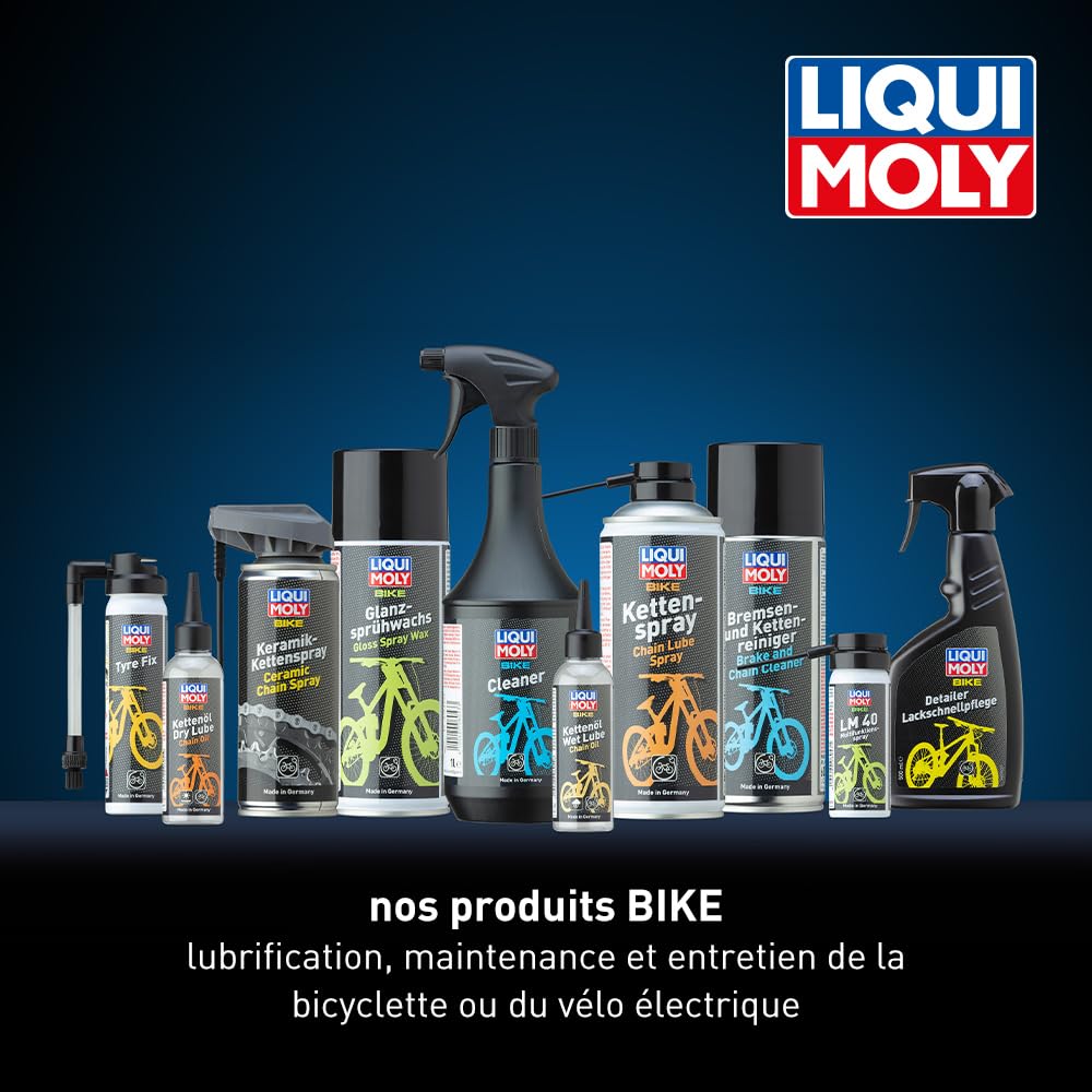 LIQUI MOLY Bike Spray de réparation pour pneus de vélo, 75 ml, Déchange de pneus de vélo, SKU: 6056 | 6056, Bike Tyre Fix