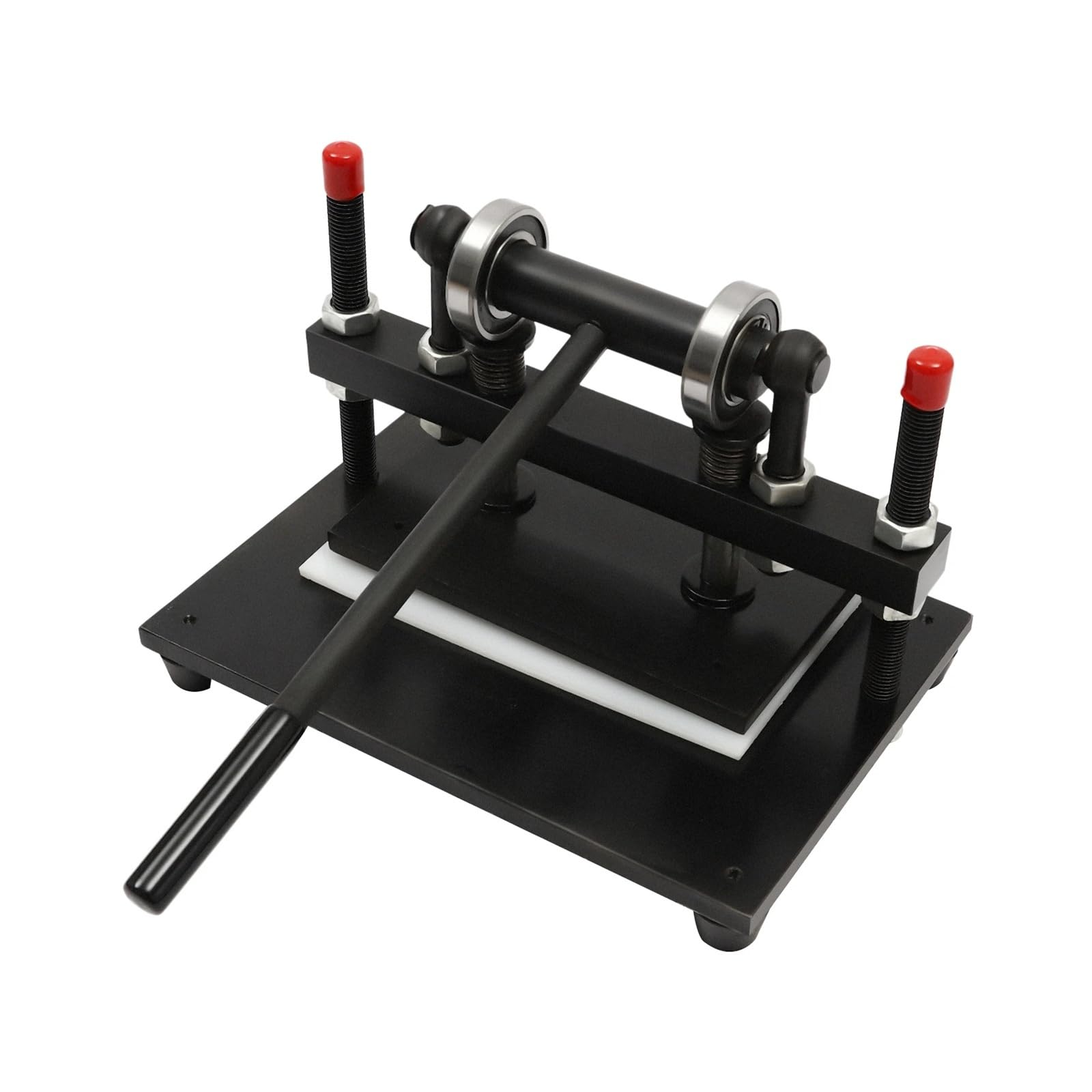 Machine de découpe du Cuir, Plaque de gaufrage Manuelle 2t, Outil de découpe et de gaufrage DIY de 0,6 Pouce pour de Multiples Applications.