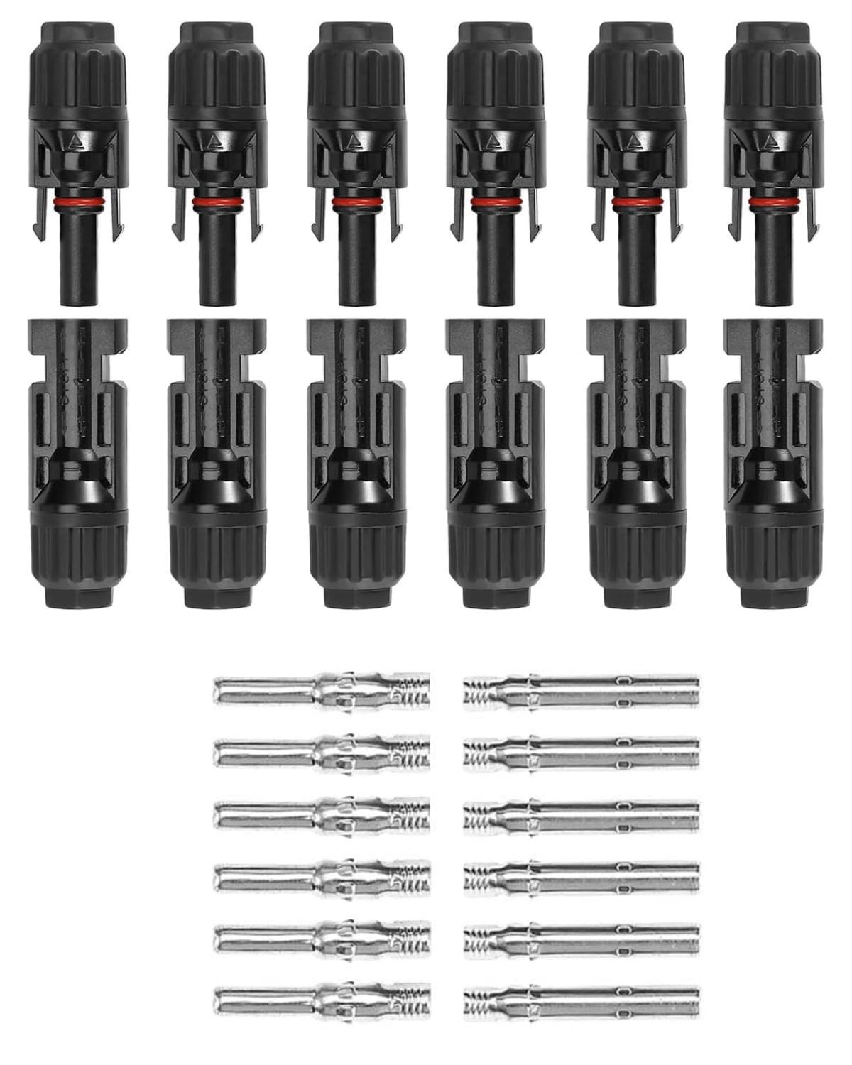 URJABOX 6 Pairs Male/Female IP67 waterproof MC 4 Solar Panel Cable Connectors (6 Pairs) (B0DBDPBYP1) Amazon Price History, Amazon Price Tracker