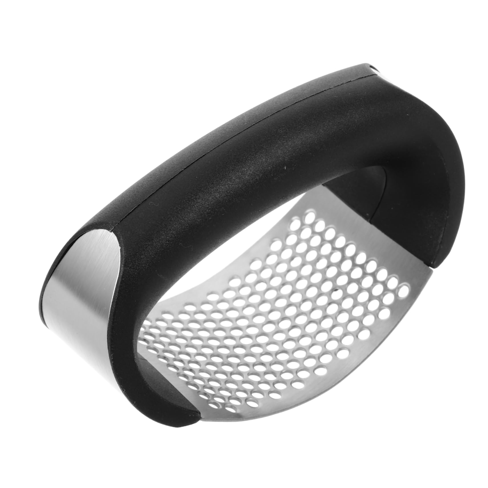 Cabilock Handheld Garlic Crusher Ergonomic Manual Garlic Press Tool Stainless Steel Mincer Comfortable Grip Effortless Cleaning Kitchen Essential