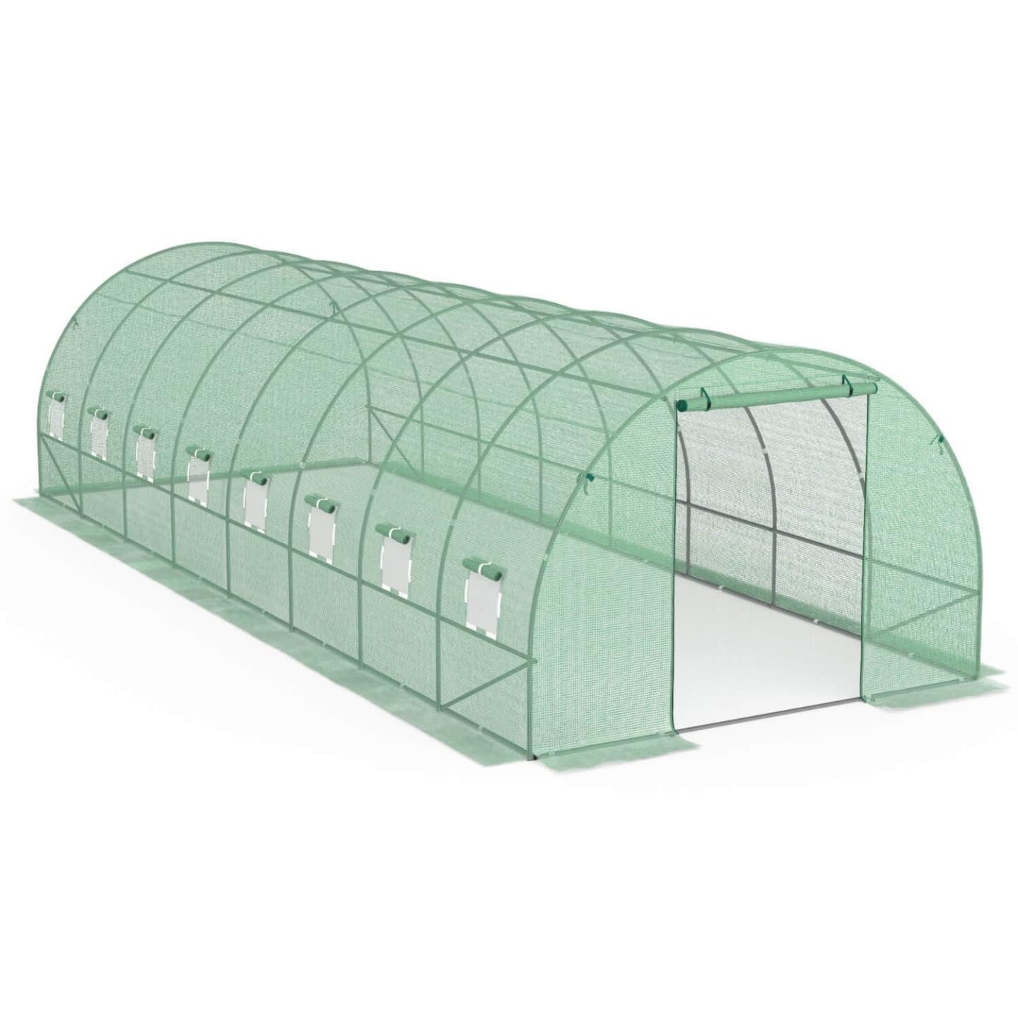 Probache - Serre de Jardin Tunnel 24m² Verte des Andes