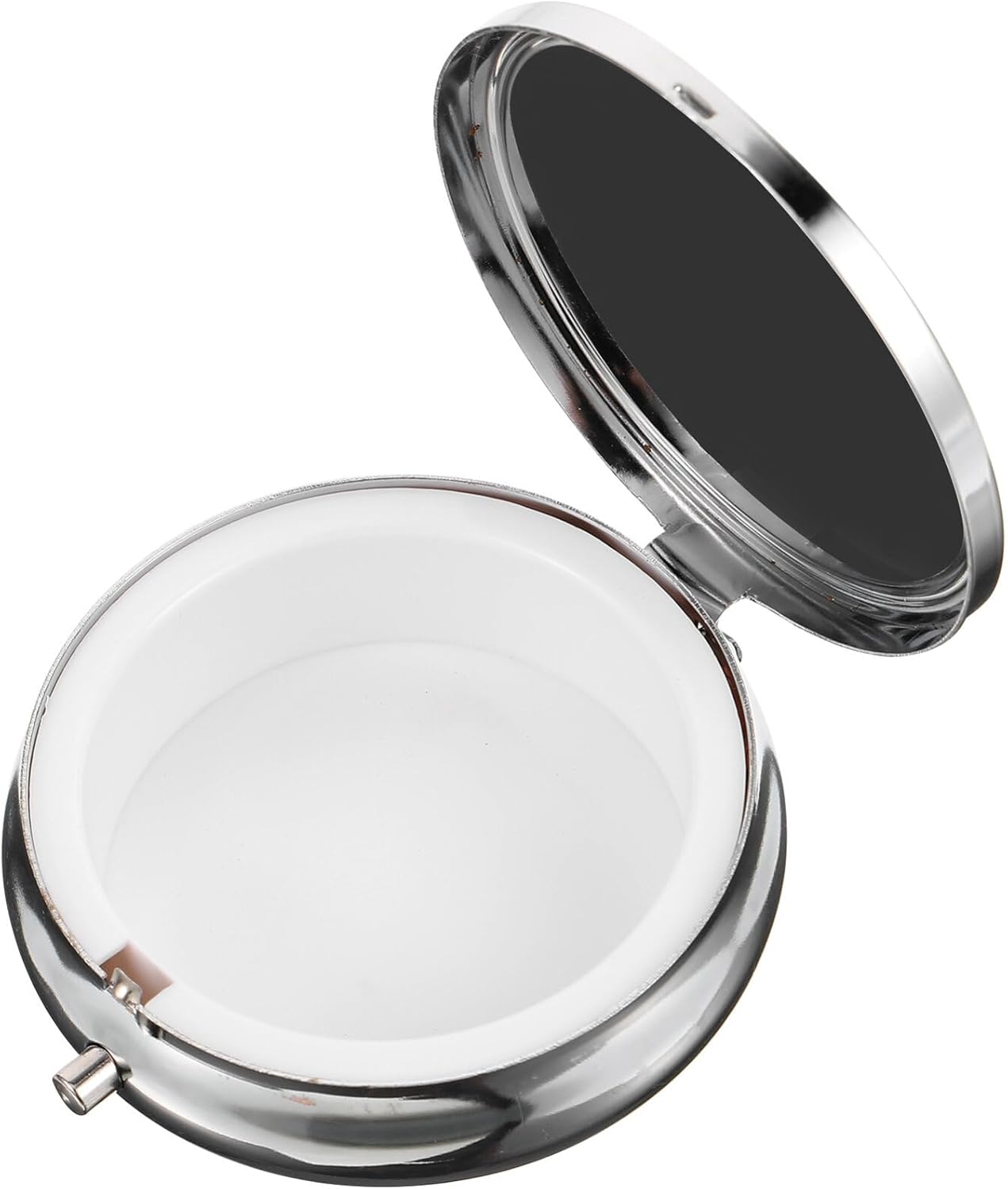 Angoily Rosary Jewelry Box Metal Religious Trinket Box