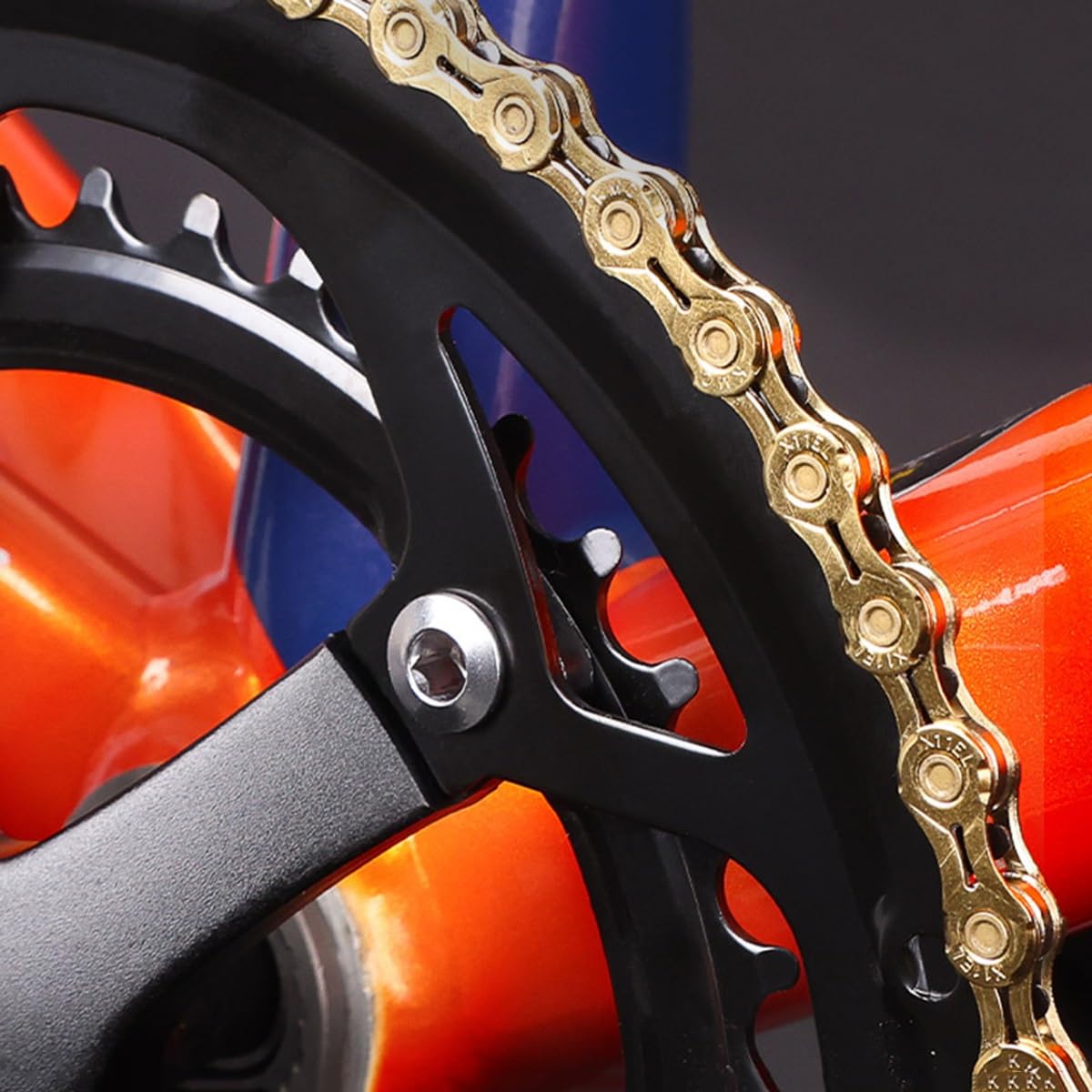 Guarnitura Bici Da Corsa IBOWZ 39-53T 130BCD – Doppia Corona Tonda, Attacco Quadrato Conico, Per 9-10 Velocità