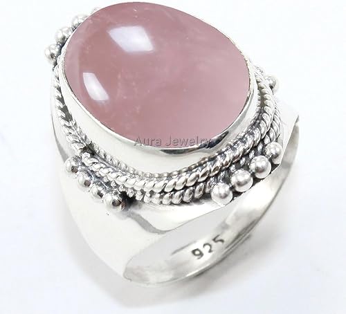 Miniatura 3 de Anillo de plata de ley 925 para anillo de piedras preciosas naturales unisex, anillo de plata esterlina, anillo de moda con múltiples piedras