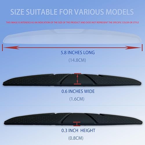 Miniatura 6 de Hosawtek Protectores de borde de puerta de automóvil, protector antiarañazos, producto de la serie, adecuado para todos los vehículos (protección de
