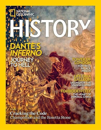 3. National Geographic History Print Magazine