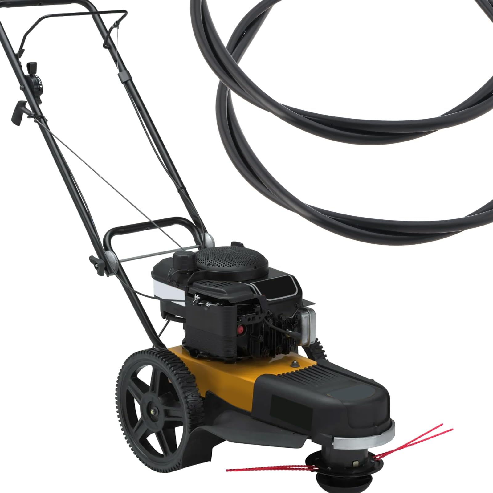 2 Pezzi Cavo Acceleratore Tosaerba Linea Di Controllo Motore 183281 532183281 290699 Compatibile Con Briggs Stratton Compatibile Con Poulan Lunghezza Cavo 1358mm