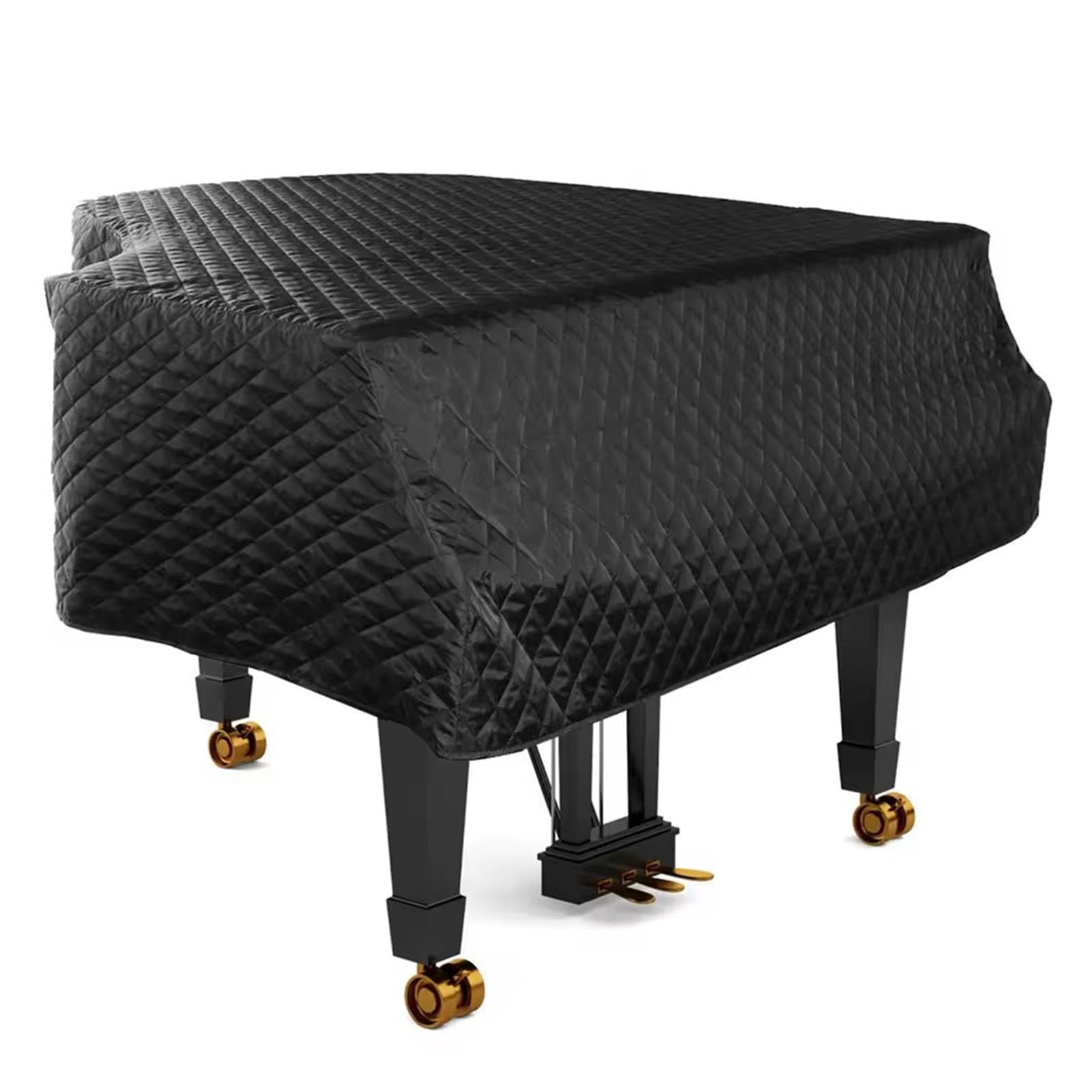 Copertura Per Pianoforte A Coda Nera, Copertura Antipolvere Completa Per Pianoforte, Copertura Antipolvere Impermeabile Per Pianoforte, Copertura Protettiva Per Pianoforte A Coda,160,Only cover