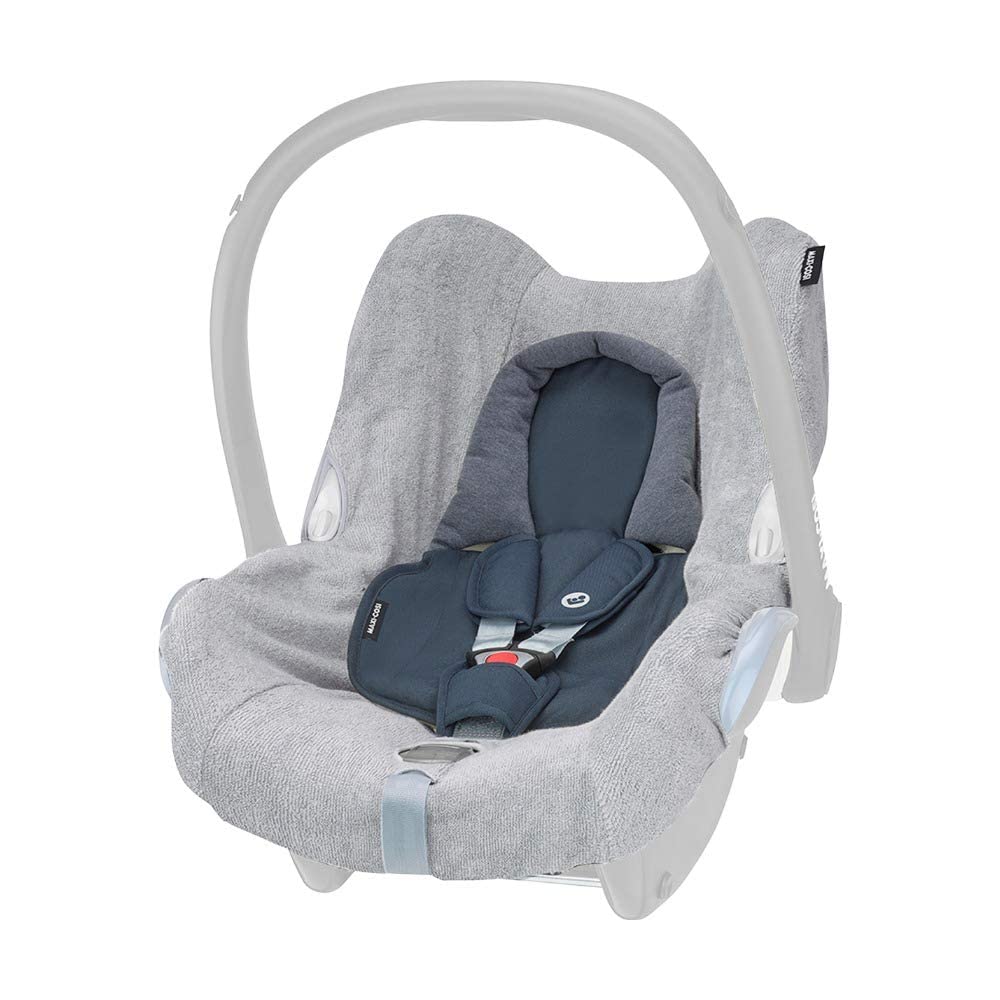 Maxi-Cosi Sommerbezug, passend für Maxi-Cosi Babyschale CabrioFix, Schonbezug für den Kinder Autositz, der ideale Bezug für die warmen Sommertage, Fresh Grey