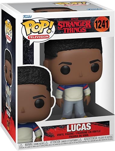 Miniatura 3 de POP [Stranger Things - Lucas Sinclair [Temporada 4] Funko Figura de vinilo (paquete con funda protectora de caja compatible), multicolor, 3.75