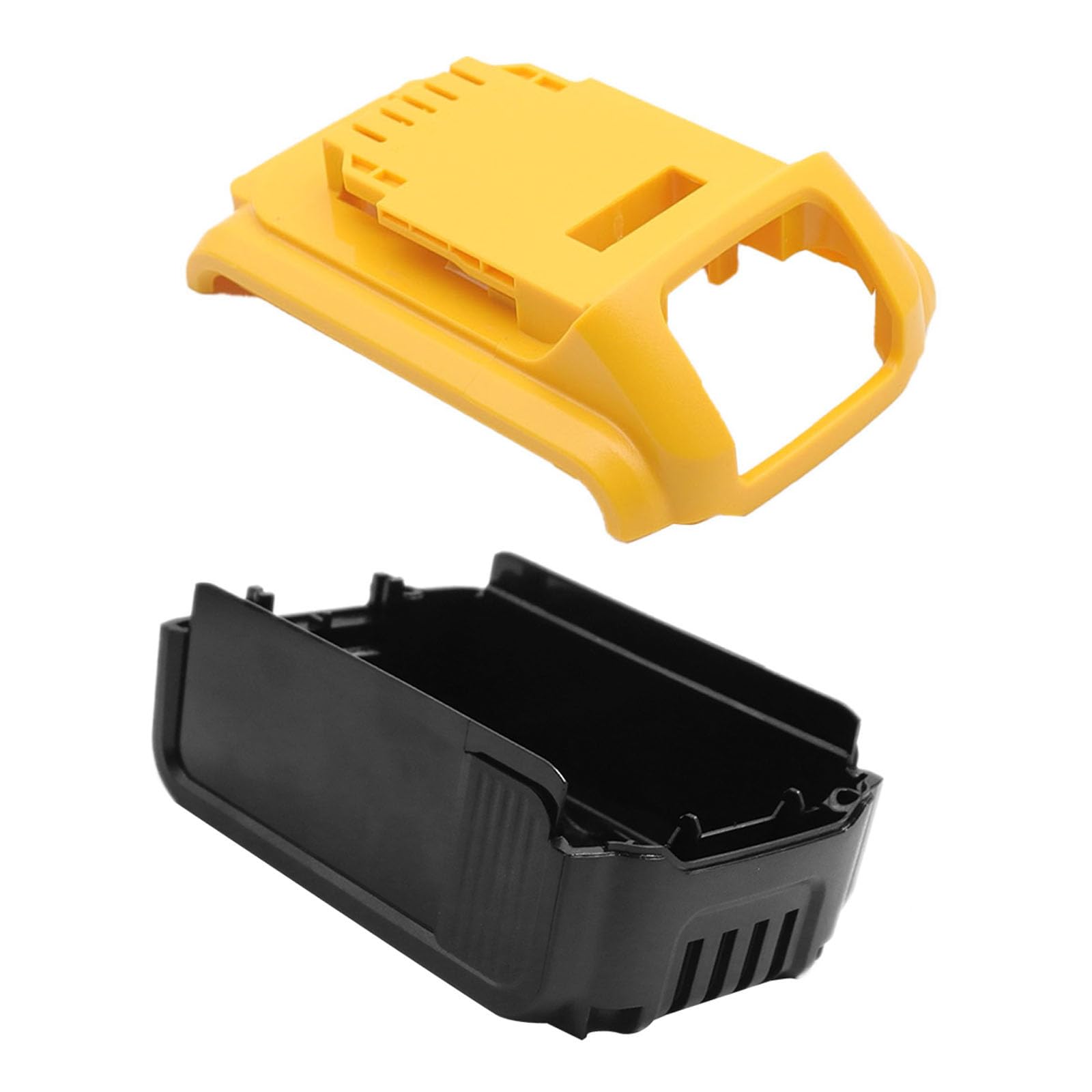 Aernair Battery Replacement Plastic Case Replacement for Dewalt 5ah 4ah 20v 18v, Battery Repair Kit Battery Protective Cover Housing