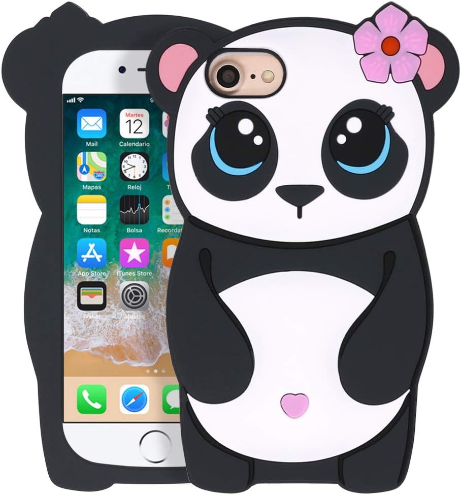 iPhone 7/ iPhone 8 Cute 3D Silicone Cartoon Case 4.7" Inch