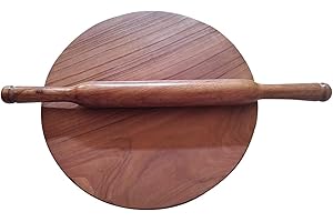 Wooden Chakla & Belan: The Dynamic Duo for Perfect Rotis