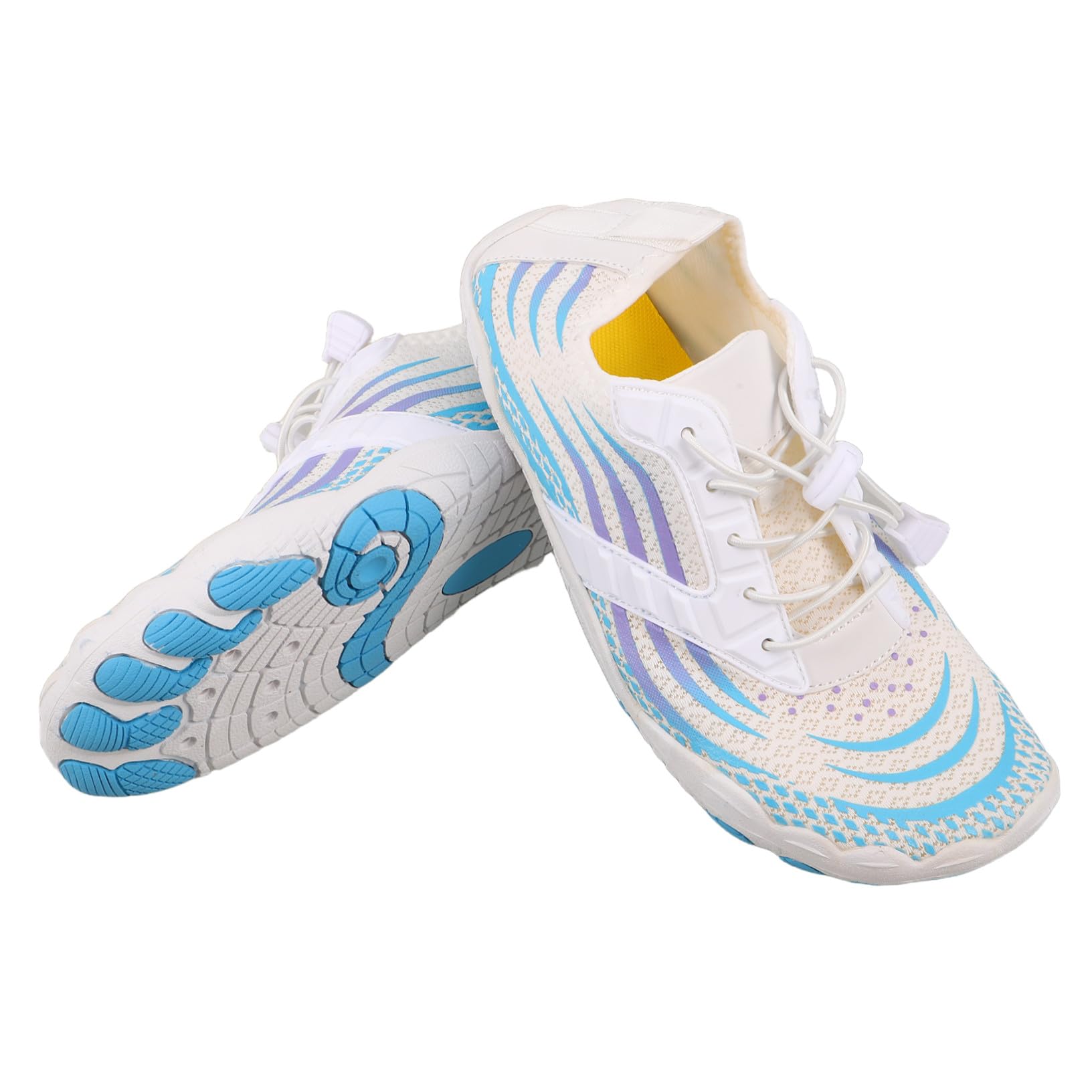 Aqua Shoes for Women Atmosfera Estiva in Gomma Mesh Size 41 1 Paio | Aderenza Forte e Trazione Migliorata, per Piscine e Snorkeling, Calzata Leggera Barefoot