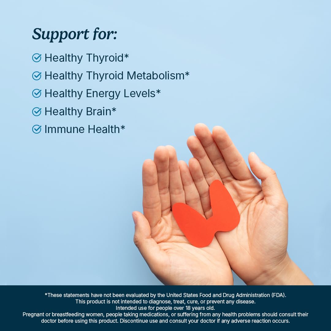 Santo Remedio Thyroid Plus, Thyroid Health Support Supplement - 30 Servings — Amazon image 4