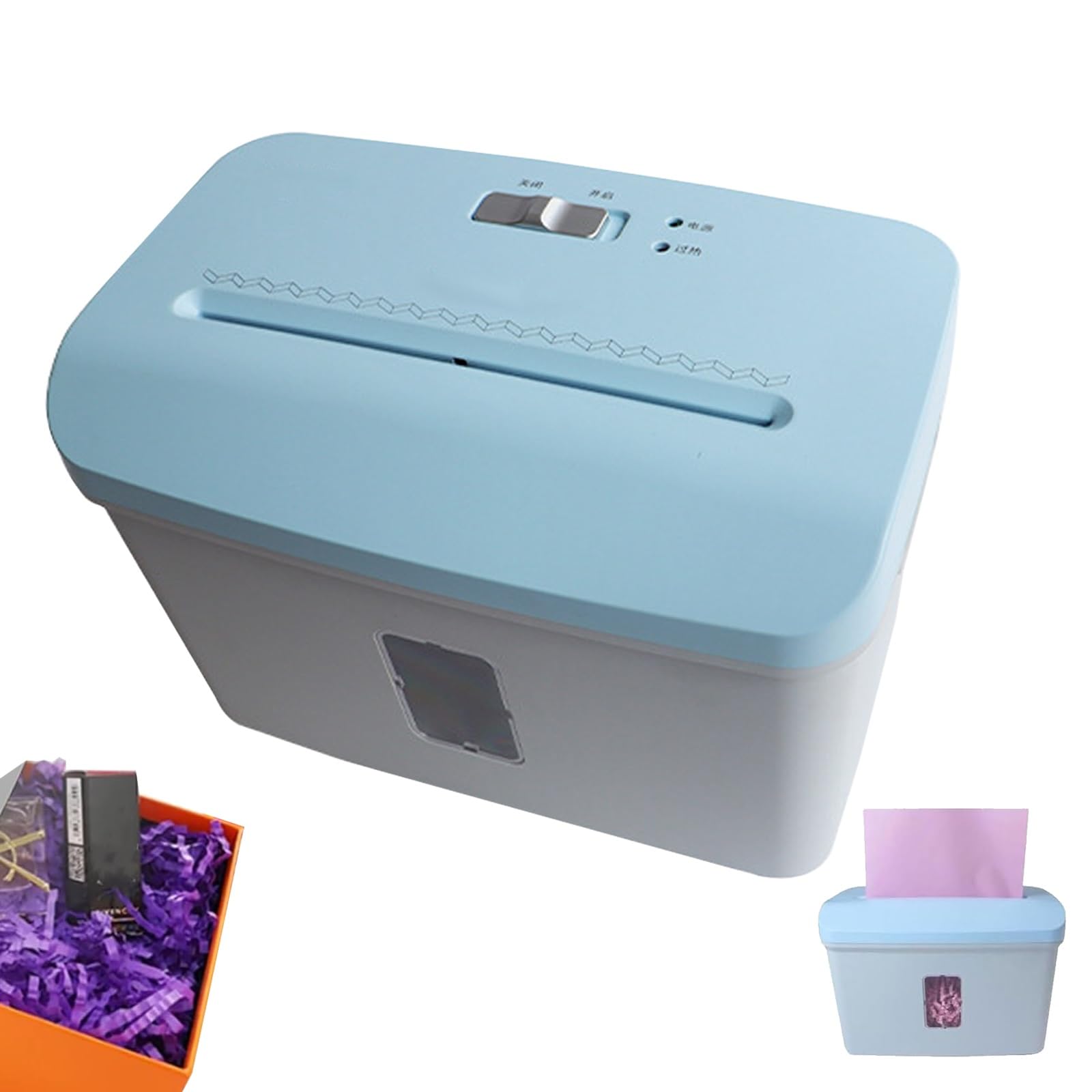 Destructora De Papel 100% Autom. Con Motor De Cobre Puro Antiatascos