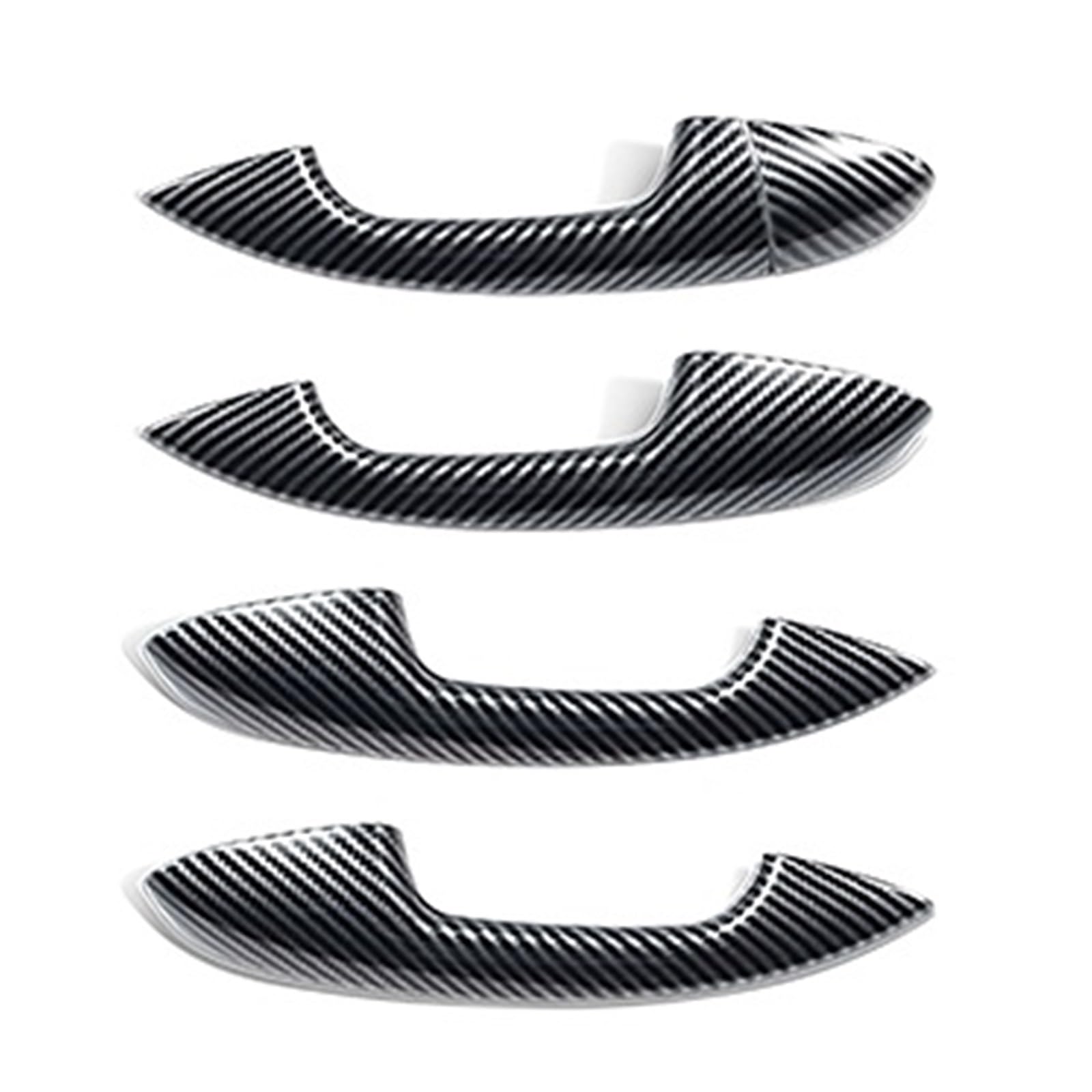 Kytgiol Carbon Fiber Door Handle Protectors Compatible With Mercedes For Benz For W177 For W247 For W205 Exterior Decorative Shell Door Handle Cover