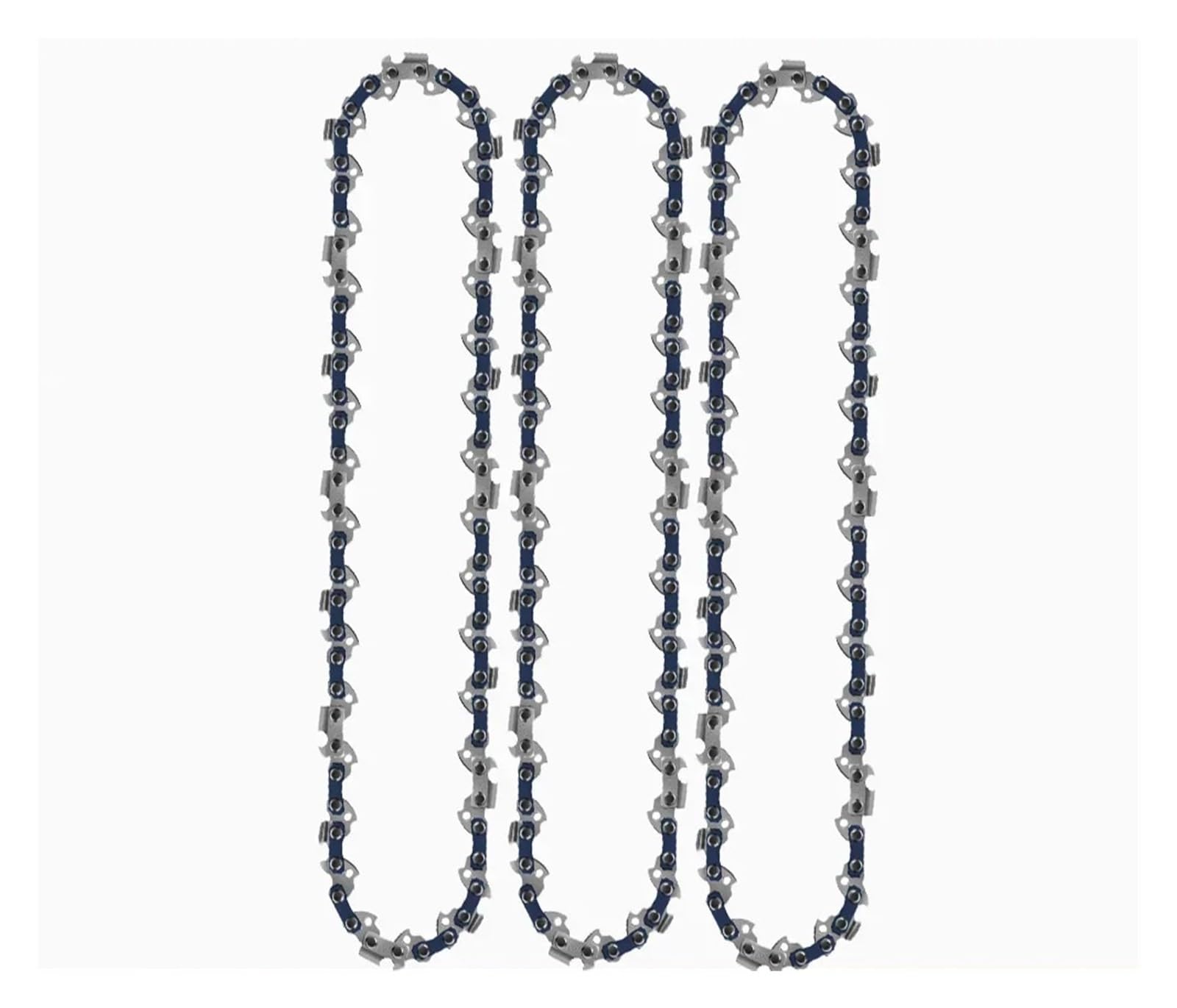 Cadenas para motosierras, Combo de Barra Cadena Motosierra for Sierra eléctrica, Paso 1/4 ", 3/8", 0,325, 4-20 Pulgadas, Varias Piezas(5pcs Chain,18 Inch 050 62 DL)