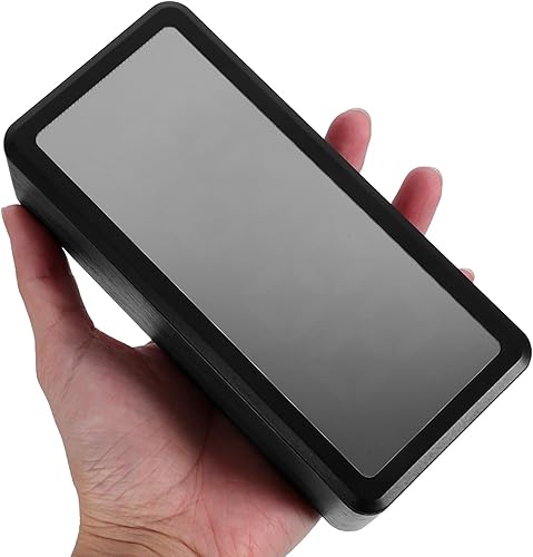 Miniatura 4 de KESYOO Modern LED Wood Grain Alarm Clock with RGB Mood Lighting Manual DST Adjustment Digital Display for Bedroom and Office Tabletop Stylish