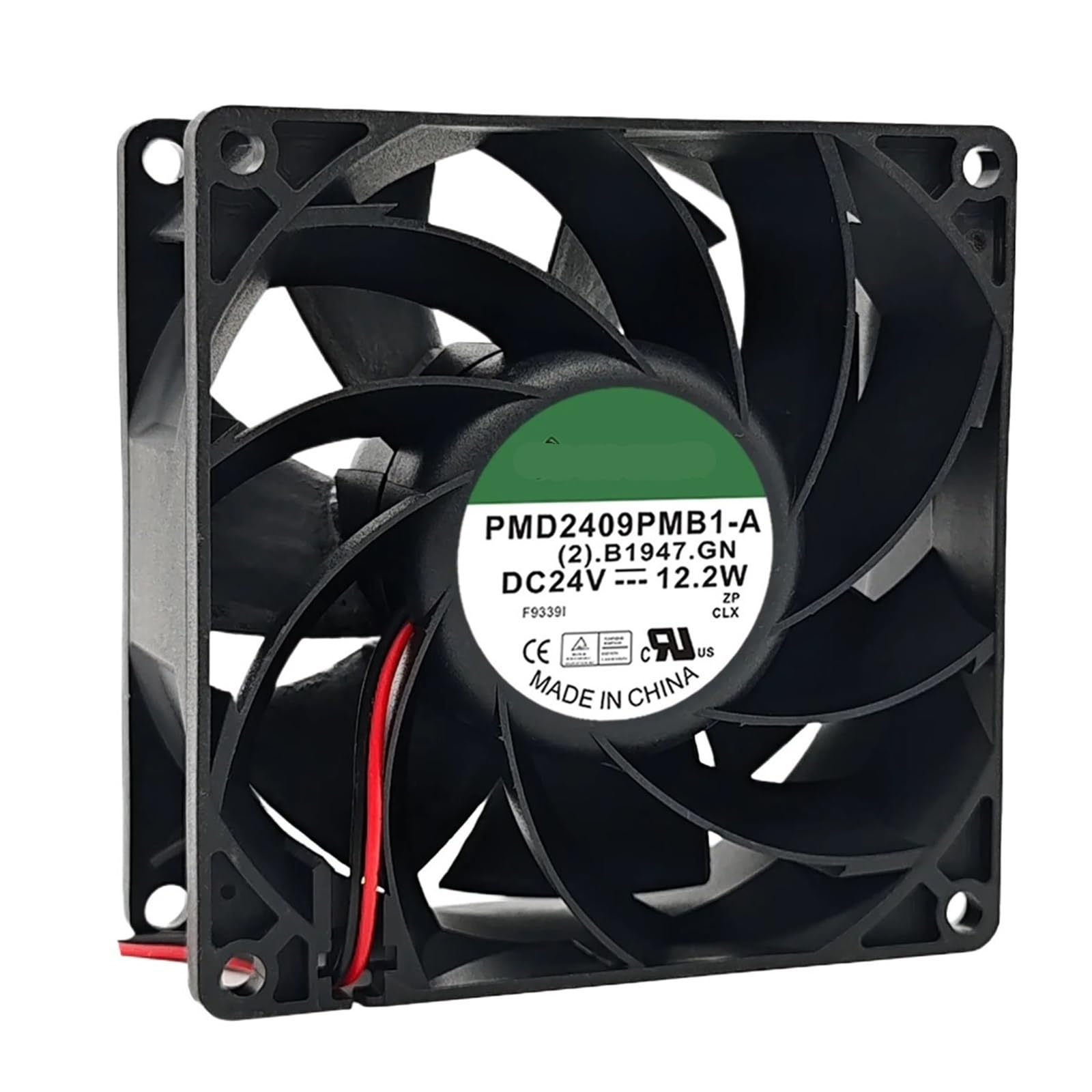 YMUGUEGH PMD2409PMB1-A 92x92x38mm Cooling Fan - 24V 12.2W 4900RPM 120CFM(Copy 3wire)