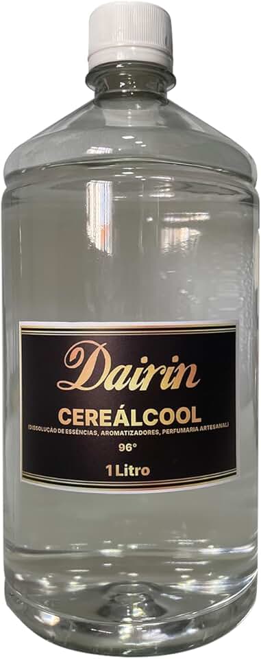Álcool de Cereais 96° - Puro - 1 Litro