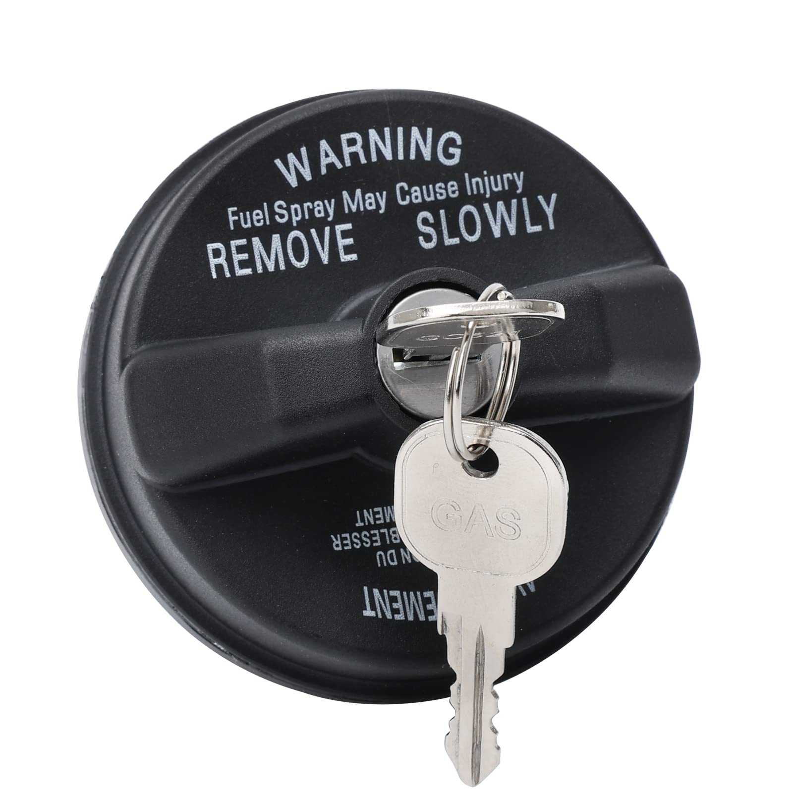 Photo 1 of Locking Gas Cap, Lock fuel Cap Compatible with Jeep Wrangler JK, Wrangler TJ, Liberty, Cherokee, Compass, Grand Cherokee, Commander, Patriot, Gladiator, Renegade, Dodge and Chrysler