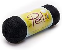 Vista 8 de LA Perla de Omega - Hilo Perle 100% algodón mercerizado ideal para ganchillo fino - Color: 01 - Blanco 601