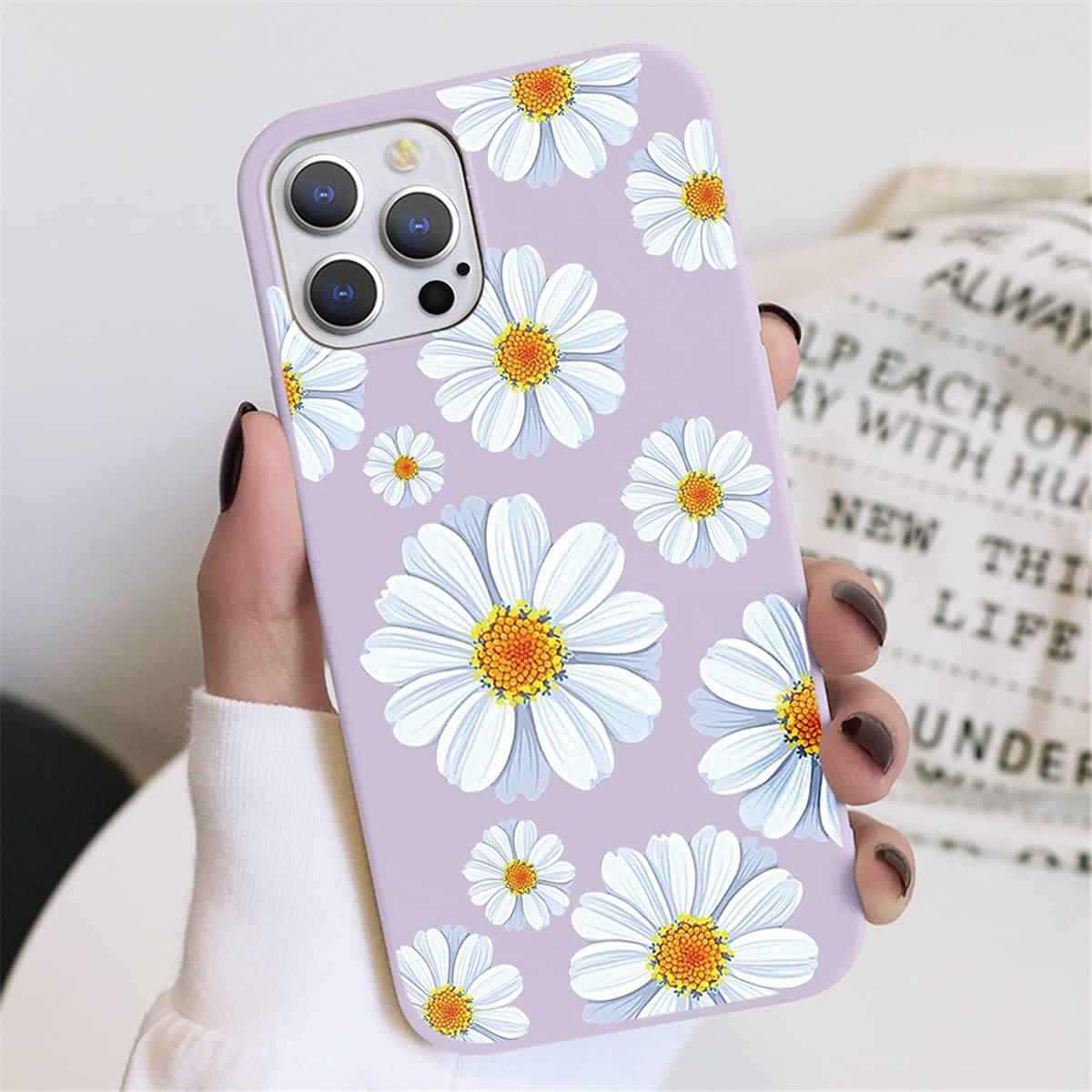 Yoedge 2 pezzi Cover per iPhone XR Nero Silicone Design Design Ultra Sottile Antiurto Cover di Protezione Gel TPU Morbido Bumper Cover Case per iPhone XR 6,1, Arcobaleno