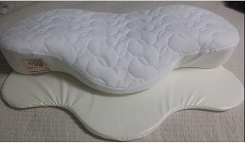 Miniatura 8 de Kanuda CV4 Almohada ortopédica en forma de C para cuello de espalda cervical diseñada para inducir la disposición adecuada de la columna vertebral,