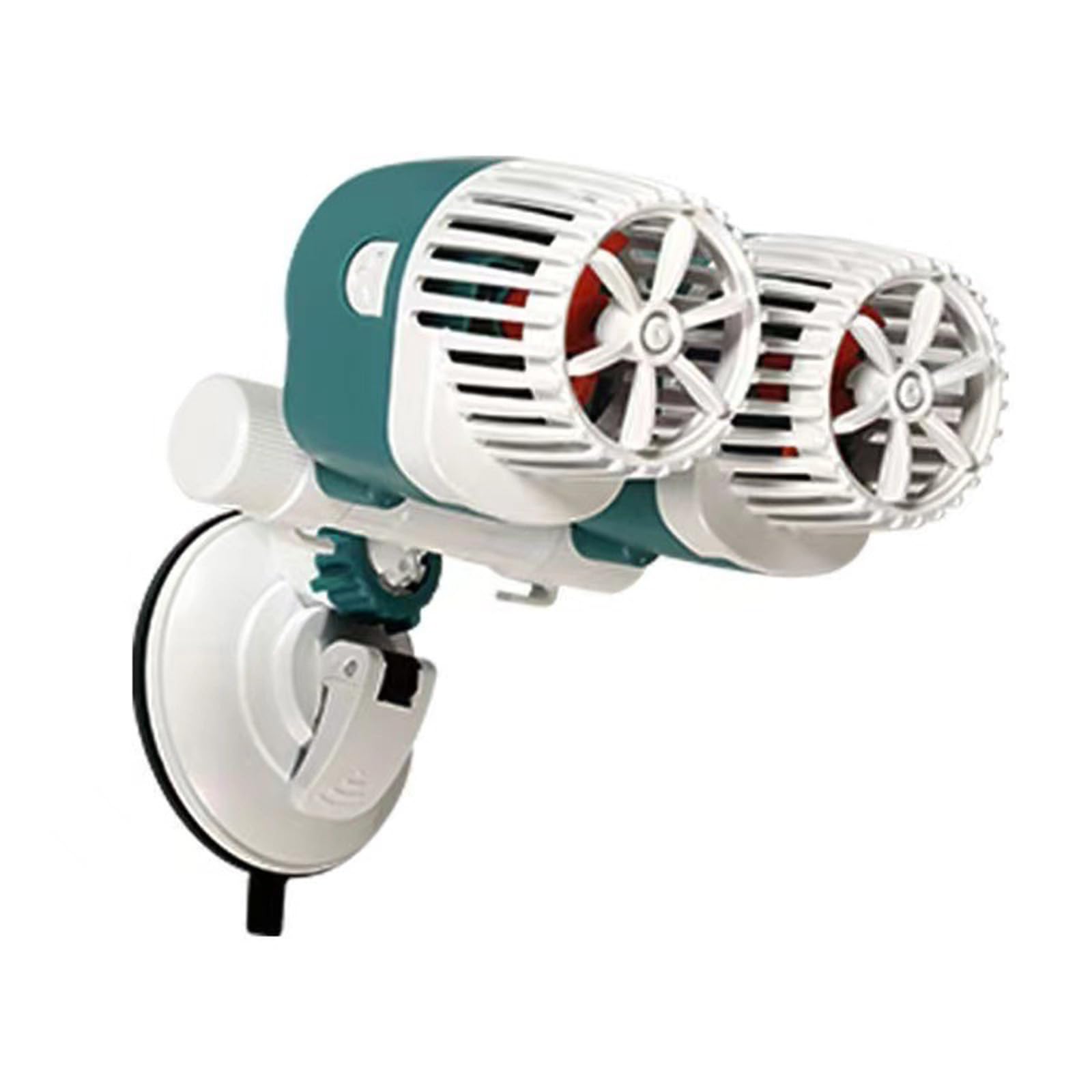 Large Pumps Double Head Circulate Pumps Fish Tanks Circulation Powerful Double Output Aquariums Circulate Metal for Aquariums Maker