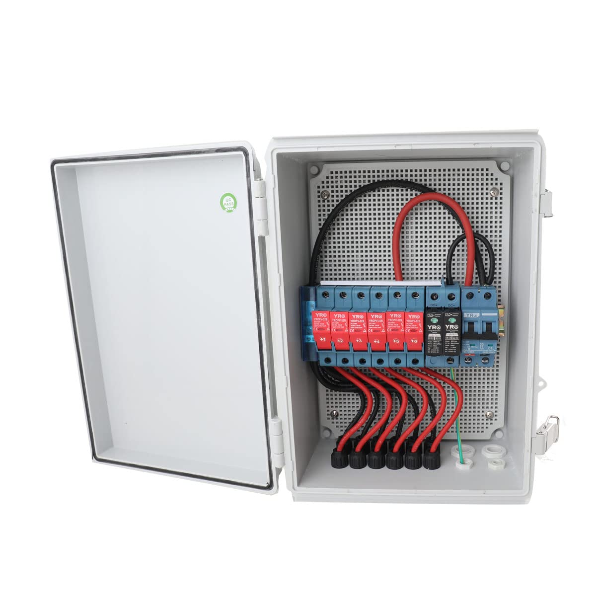 Buy EODSAD Solar Combiner Box, 6 String PV Combiner Box for On/Off Grid