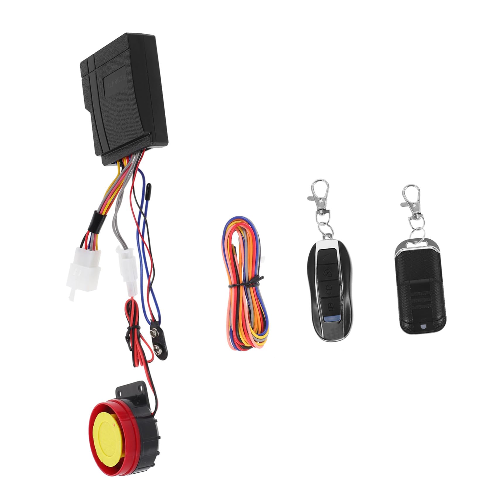 POPETPOP Kit Allarme Antifurto per Moto con Avviamento Remoto e Sensore di Vibrazione ad Alta Sensibilità, Installazione Facile