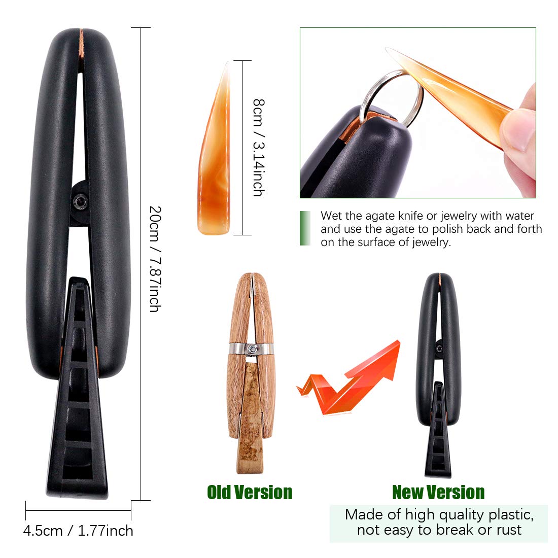 Kit di Strumenti di Misurazione per Anelli, Mandrino per Anelli In Kit di Strumenti di Misurazione per Anelli, Mandrino per Anelli In