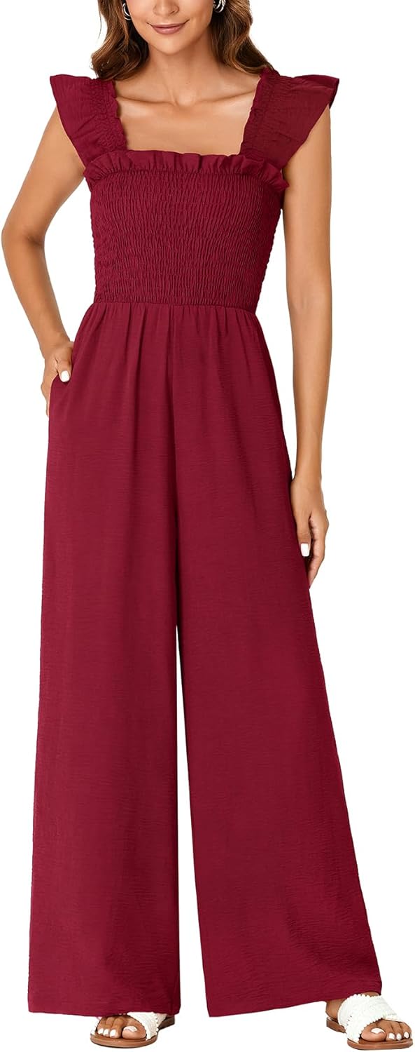 2点セット】ジャケット&レースワンピース セットアップ フォーマル セレモニー スーツ ノーカラー カラーレス ペプラム 大きいサイズ ストレッチ  スタイリッシュ 結婚式 披露宴 オケージョン（スーツセット）｜RUIRUE BOUTIQUE（ルイルエブティック）のファッション通販 ... Rooscier レディース ルーズジャンプスーツ ワンピース フリル ノースリーブ ワイドレッグ オーバーオール ポケット付き