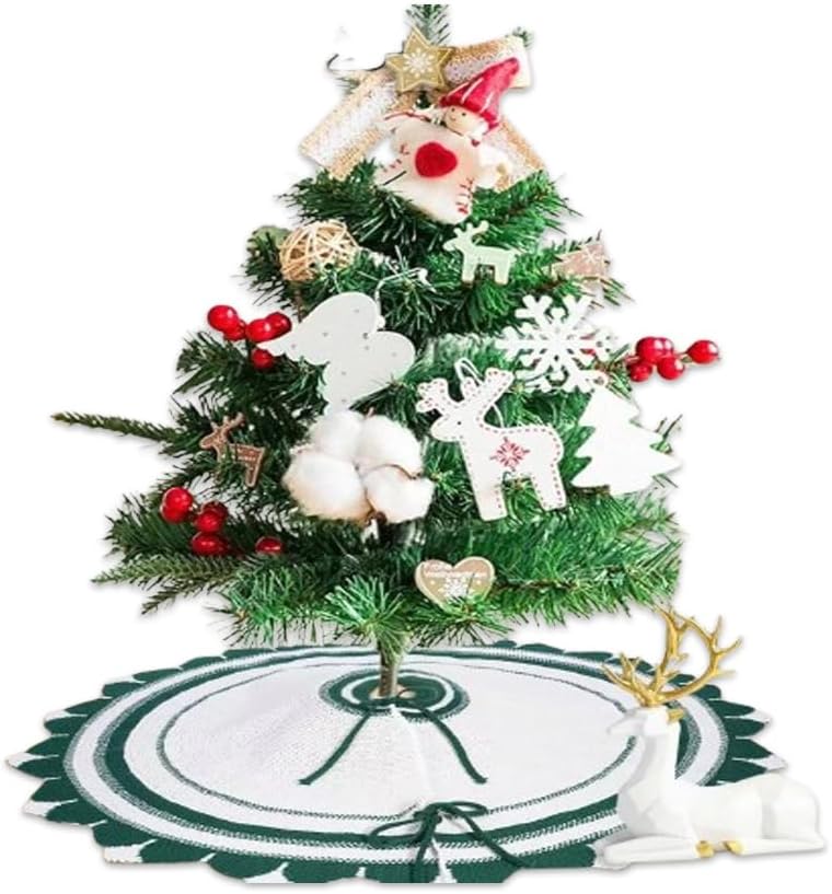 Small Christmas Tree Skirt 28 inch Home & Kitchen