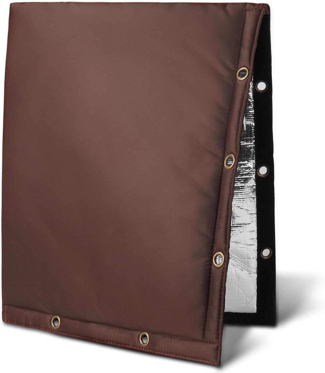 Backflow Preventer Insulation Cover - Winter Freeze Protection for Outdoor Pipes, Irrigation & Sprinkler Valves, 16''W x 20''H (Brown)