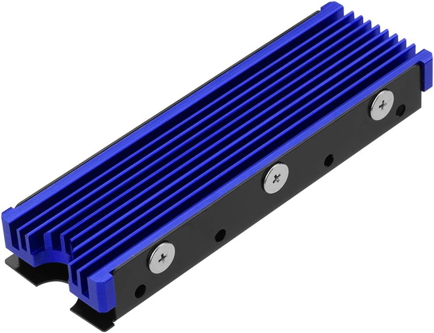 M.2 NVMe SSD heatsink๏ผBlue๏ผ