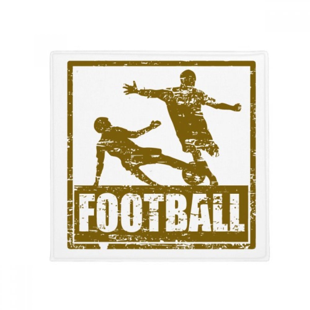 Tapis football marron anti-glisse pour sécuriser le sol de la cuisine