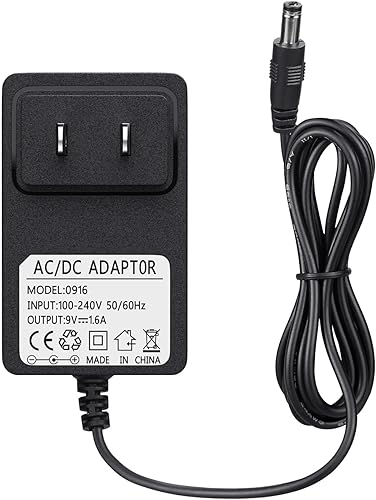 Miniatura 4 de Adaptador de corriente de 9 V compatible con bomba Medela en estilo extractor de leche avanzado, cable de carga de 6 pies