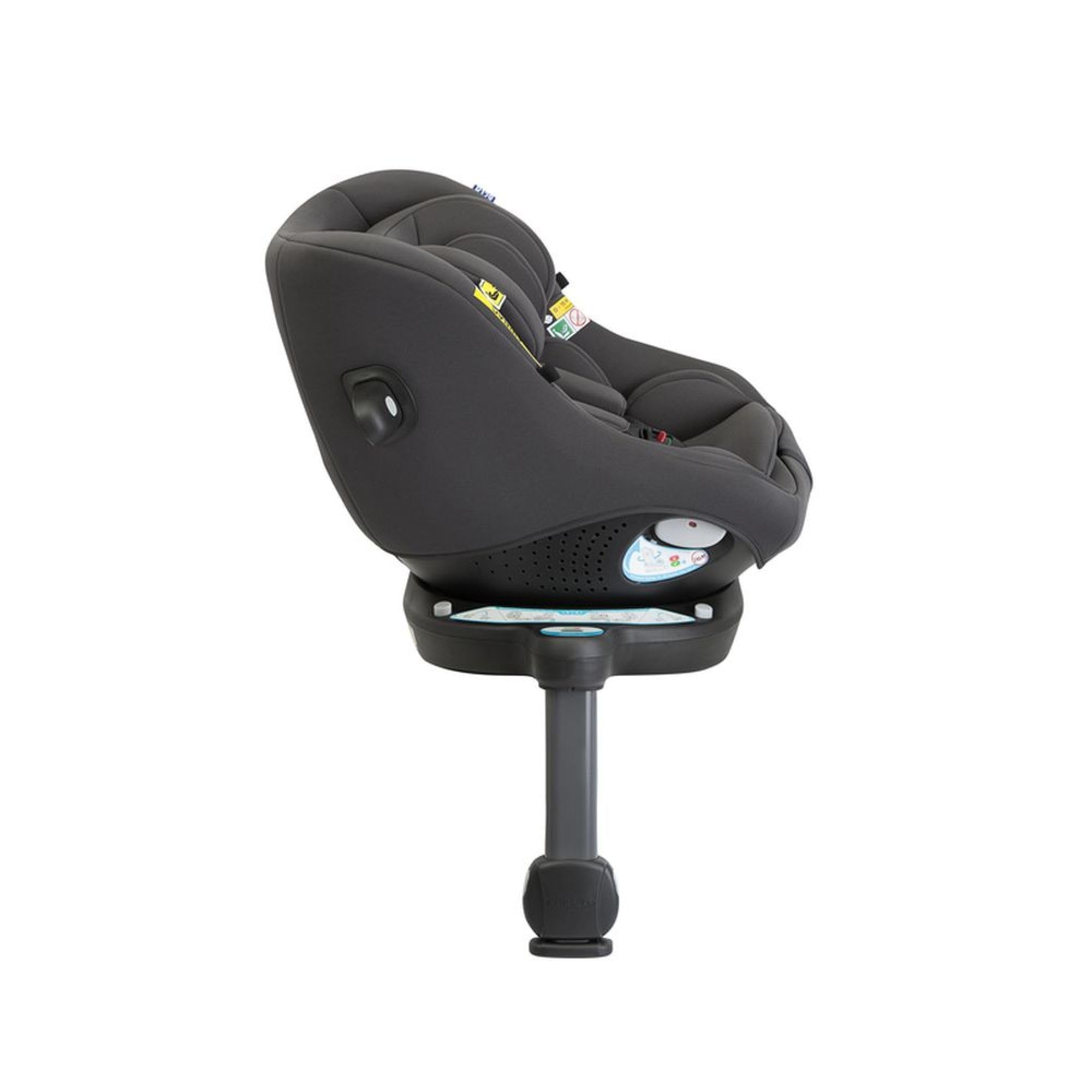 Graco Turn2Me fotelik samochodowy 2 w 1, model DLX i-Size R129, ewolucyjny fotelik samochodowy 2 w 1, obrót o 360°, 40-105 cm (od urodzenia do ok. 4 lat), żelazo